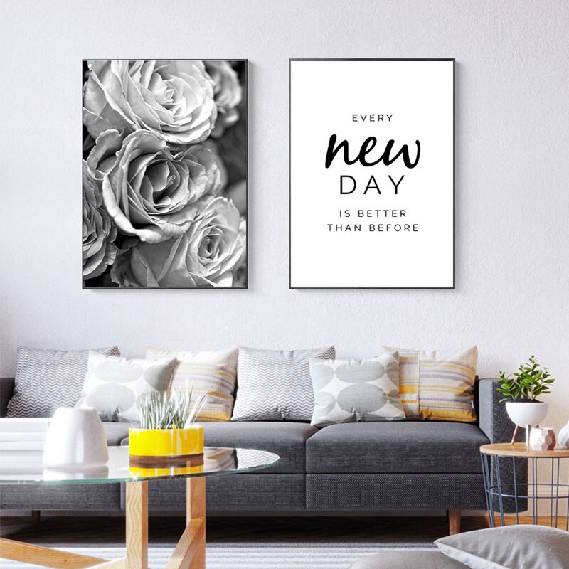 Black-and-White-Wall-Art-Rose-Flower-Canvas-Painting-Feather-Quote-Posters-and-Prints-Minimalist-Pictures-1.jpg