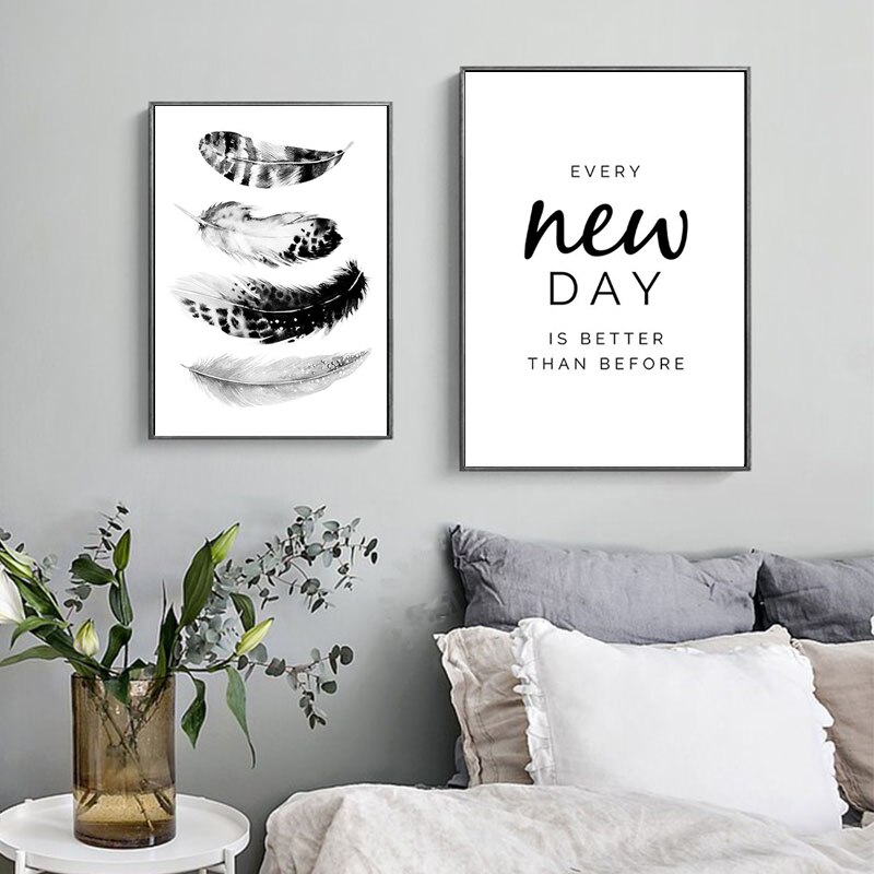 Black-and-White-Wall-Art-Rose-Flower-Canvas-Painting-Feather-Quote-Posters-and-Prints-Minimalist-Pictures-2.jpg