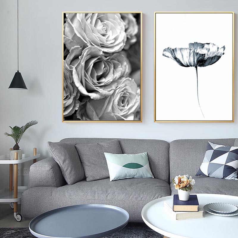 Black-and-White-Wall-Art-Rose-Flower-Canvas-Painting-Feather-Quote-Posters-and-Prints-Minimalist-Pictures-3.jpg
