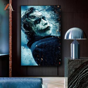 Todd Phillips Movie Angry Joker Canvas Painting Wall Art Posters Print for Living Room Home Wall Pictures Cuadros Cinema Decor