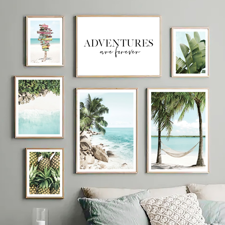 Caribbean-Beach-Banana-Palm-Leaves-Hammock-Pineapple-Nordic-Poster-Wall-Art-Print-Canvas-Painting-Decor-Pictures.jpg