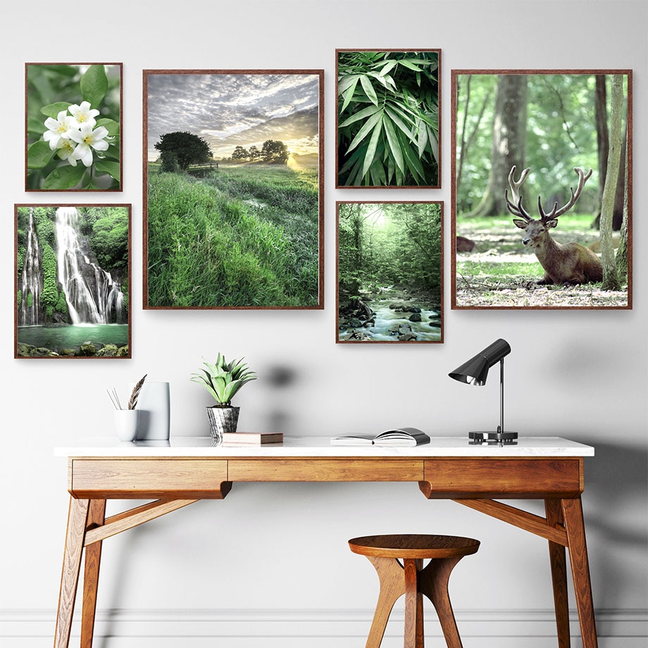 Green-Forest-Grass-Waterfall-Succulents-Quote-Wall-Art-Canvas-Painting-Nordic-Posters-And-Prints-Wall-Pictures-1.jpg