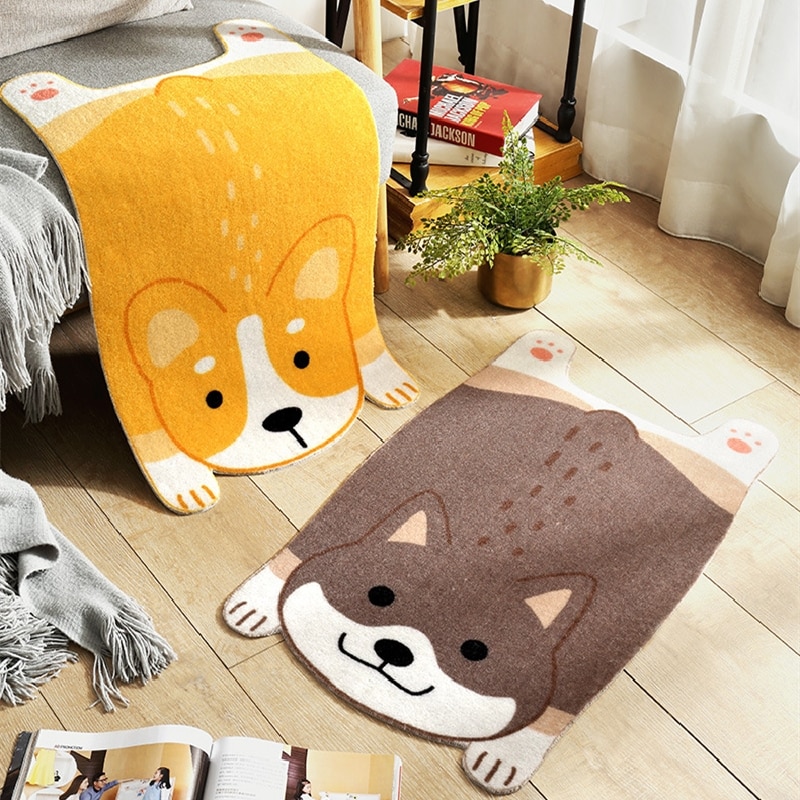 https://nordicwalldecor.com/wp-content/uploads/2021/07/Cartoon-Doormat-Animal-Corgi-Shiba-Inu-Akita-Dog-Printed-Anti-slip-Water-Absorption-Bedroom-Kitchen-Carpet.jpg