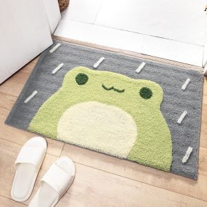 Thicken mat rug Cute doormat Cartoon carpet Non-slip the floor mat home bathroom Balcony absorbent living room bedroom soft rug