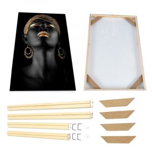 DIYWood Frame for Canvas Paintings Frame Kit DIY Diamond Painting Frame