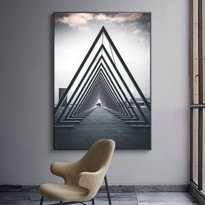 Wall Art Picture Canvas Print Architecture Photo Landscape Painting For Living Room Home Decor No Frame