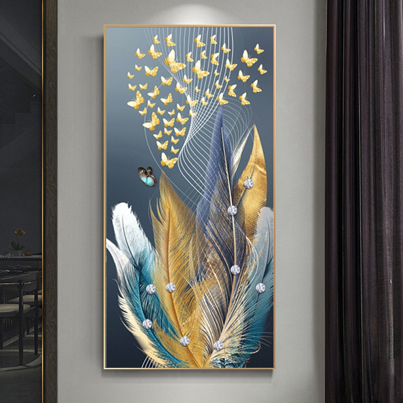 Modern-Blue-Gold-Feather-Butterfly-Abstract-Canvas-Painting-Wall-Art-Print-and-Poster-Picture-for-Living-1.jpg