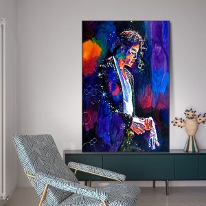 Michael Jackson Graffiti Abstract Poster Popular Wall Art Print Canvas Painting Wall Household Adornment Picture (no Frame)