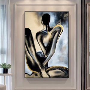 Abstract Sexy Nud Women Canvas Painting Abstract Figure Posters and Prints Modern Wall Art Pictures for Living Room Home Decor