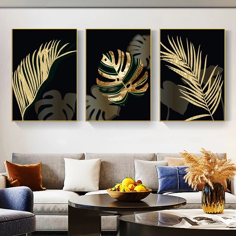 Nordic-Black-Golden-Leaves-Canvas-Print-Painting-on-The-Wall-Art-Posters-Modern-Abstract-Pictures-for-2.jpg