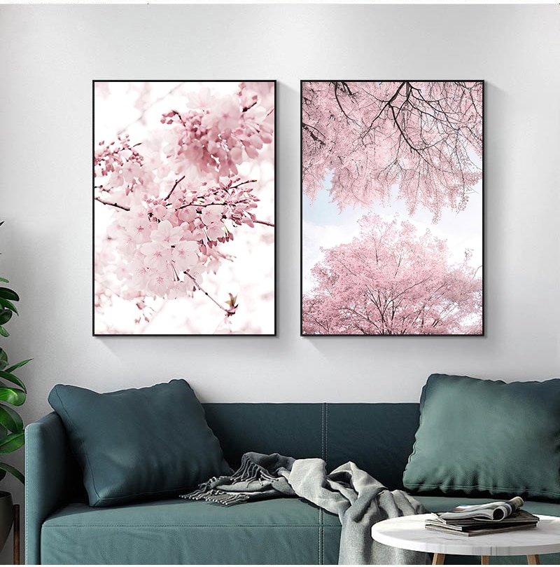 Cherry-Blossoms-Peony-Carnation-Flower-Mountain-Nordic-Posters-And-Prints-Wall-Art-Canvas-Painting-Wall-Pictures-3.jpg