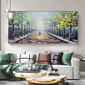 Excellent Artist Handmade High Quality Abstract Painting Companion Art Home Decoration