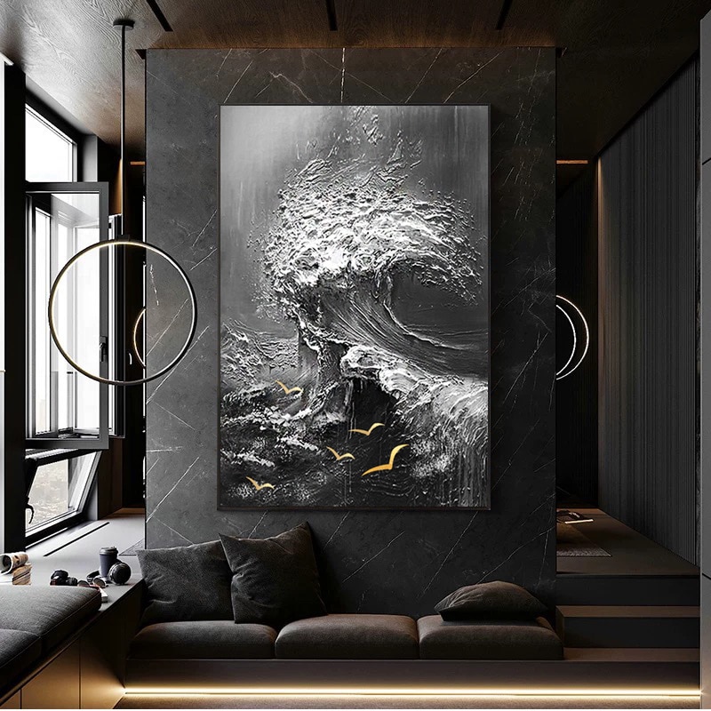 Hand-Painted-Oil-Painting-Sea-Singing-Modern-Decoration-Painting-Black-and-white-Gray-Vertical-Abstract-Hanging-2.jpg