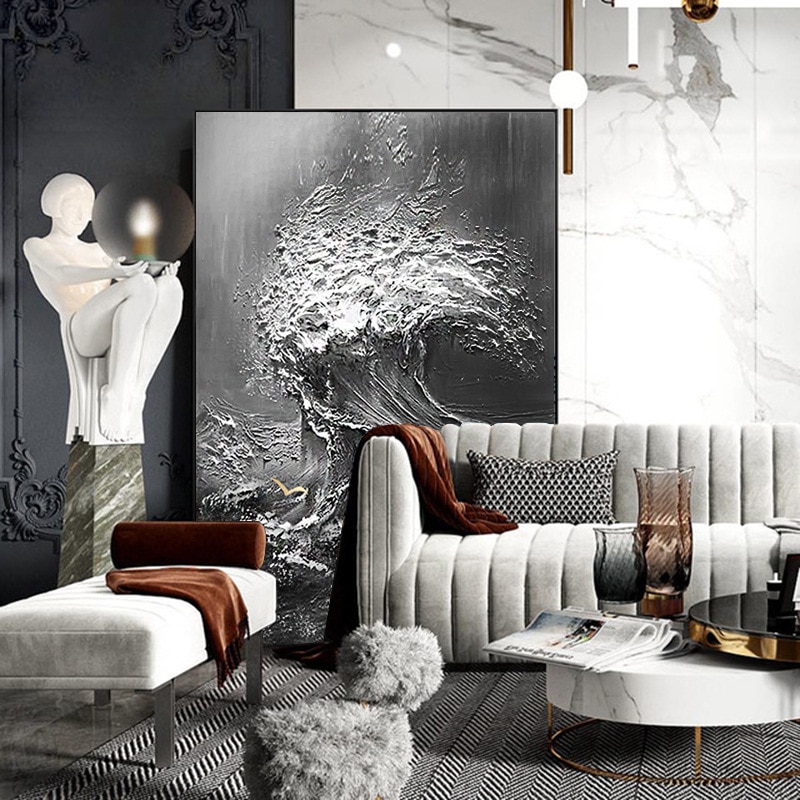 Hand-Painted-Oil-Painting-Sea-Singing-Modern-Decoration-Painting-Black-and-white-Gray-Vertical-Abstract-Hanging-3.jpg