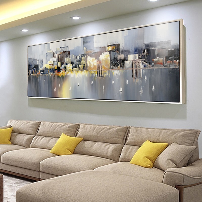 Hand-painted-urban-architecture-landscape-oil-painting-modern-art-canvas-wall-poster-image-living-room-home-1.jpg