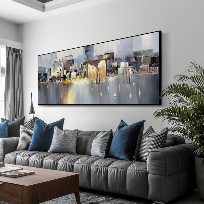 Hand-painted-urban-architecture-landscape-oil-painting-modern-art-canvas-wall-poster-image-living-room-home.jpg