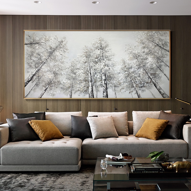Modern-Family-Handmade-Oil-Painting-Birch-forest-Wall-Art-Picture-Living-Room-Home-Decor-On-Canvas-2.jpg