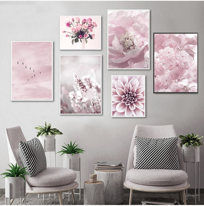 Pink-Flower-Cherry-Blossom-Rose-Peony-Sky-Bird-Nordic-Posters-And-Prints-Wall-Art-Canvas-Painting-1.jpg