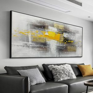 Unframed Hand Painted Knife  Oil Painting On Canvas Large Palette Paintings For Living Room Modern Abstract Wall Art