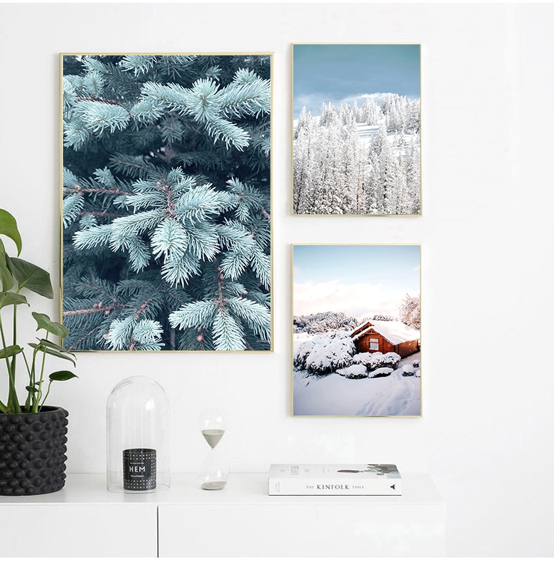Winter-Snow-Forest-Plant-Animal-Landscape-Canvas-Painting-Nordic-Cow-Wooden-House-Posters-and-Prints-Wall-1.jpg