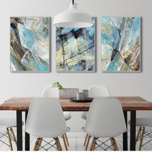 Modern Abstract Wall Art Canvas Art Painting Posters and Prints Home Decoration Wall Poster Decorative Pictures for Living Room