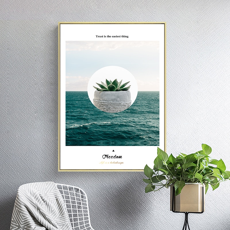 Nordic-Decoration-Green-Leaf-Plant-Wall-Art-Canvas-Painting-Ocean-Poster-Cactus-print-Decorative-Picture-Living-1.jpg