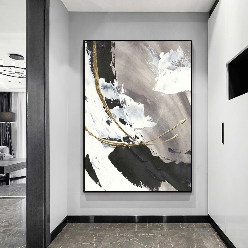 100-Handpainted-Abstract-Oil-Painting-On-Canvas-Textured-Gold-Black-Gray-Modern-Wall-Art-Painting-Frameless-2.jpg