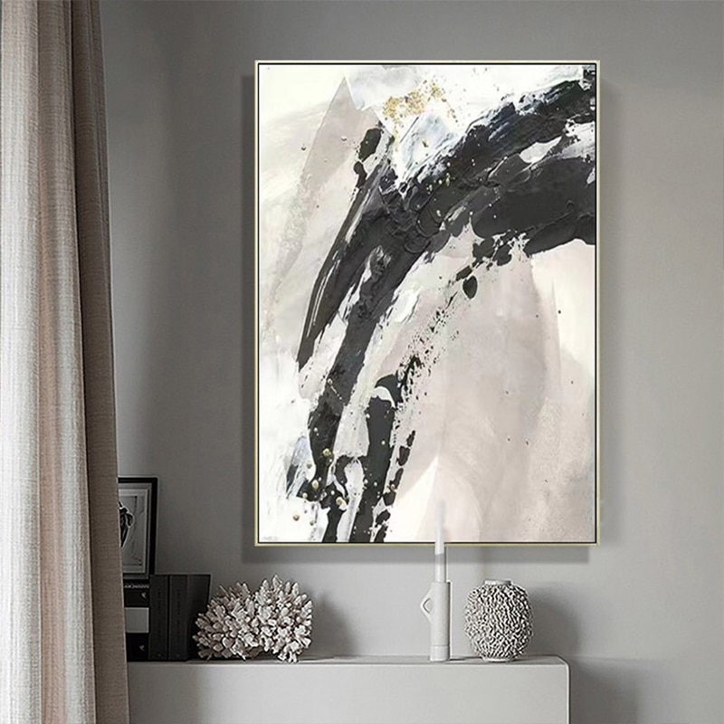 100-Handpainted-Abstract-Oil-Painting-On-Canvas-Textured-Gold-Black-Gray-Modern-Wall-Art-Painting-Frameless-4.jpg