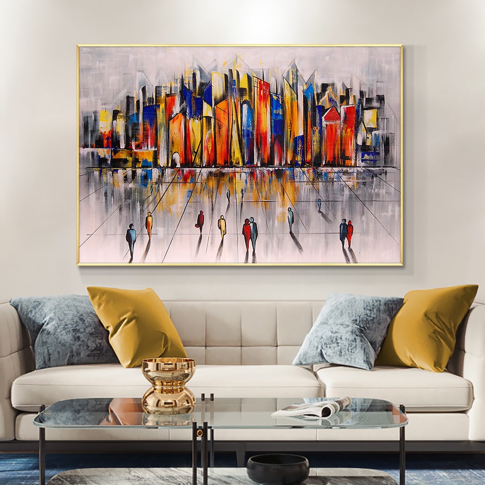 Abstract-Colorful-Building-Oil-Painting-On-Canvas-100-Hand-Painted-Modern-Wall-Art-Pictures-For-Living-1.jpg