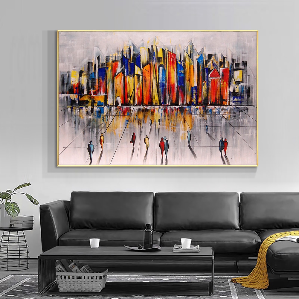 Abstract-Colorful-Building-Oil-Painting-On-Canvas-100-Hand-Painted-Modern-Wall-Art-Pictures-For-Living-5.jpg