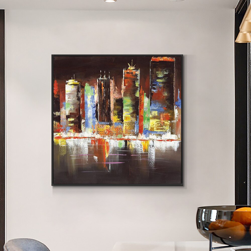Abstract-Colorful-City-Building-Oil-Painting-Modern-Landscape-Wall-Art-100-Handmade-Decorative-Canvas-Painting-For-4.jpg