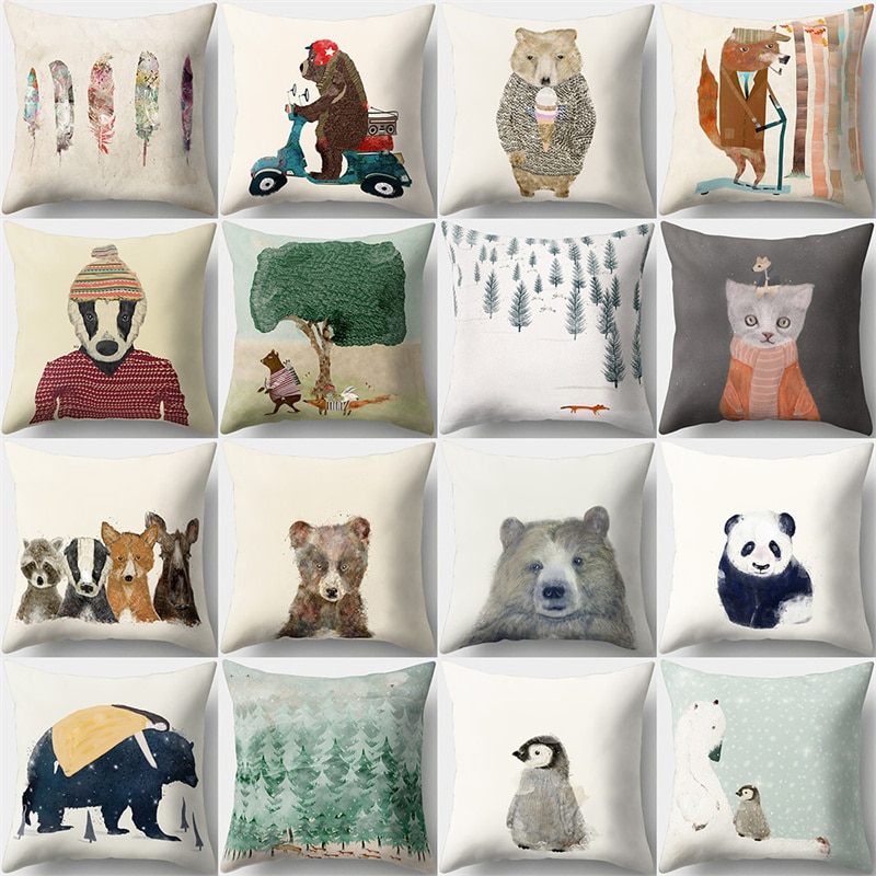 45x45cm-Minimalist-Spring-Tree-Landscape-Pillow-Cover-Bear-Penguin-Cartoon-Animal-Pillowcase-Bedroom-Yoga-Cushion-Home.jpg