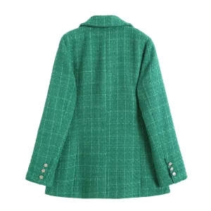 Women's New Fashion Solid Color Coarse Textile Vintage Texture Simple Casual Hot Selling Funds Top