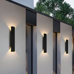 18w Up and Down Wall Sconces Dual-Head Aluminum Wall Lamp Outdoor Waterproof Wall Lamps 18W LED Wall Light for Indoor Outdoor