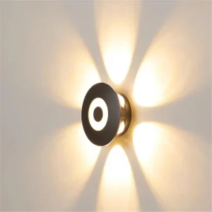 LED  Outdoor Round Ball Waterproof Wall Lamp Luminous On All Sides Outdoor Patio Porch Garden Aisle Decoration