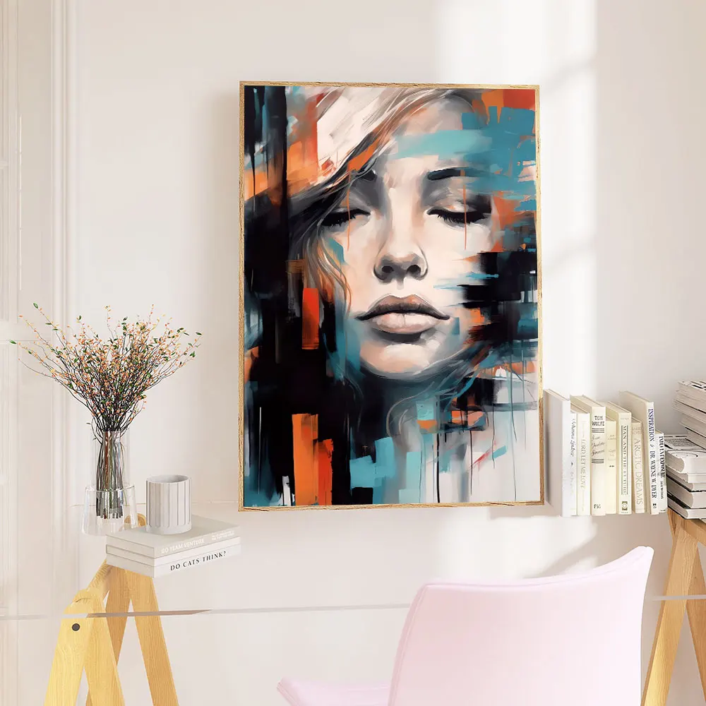 Abstract-Graffiti-Face-of-Women-Art-Painting-On-Canvas-Aesthetic-Poster-Print-Close-Eye-Girl-Wall-7.webp