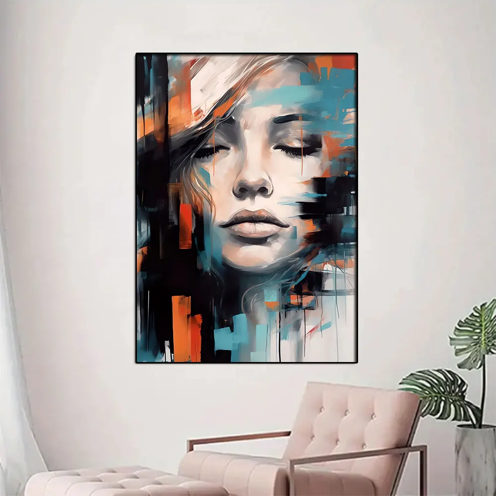 Abstract-Graffiti-Face-of-Women-Art-Painting-On-Canvas-Aesthetic-Poster-Print-Close-Eye-Girl-Wall-8.webp
